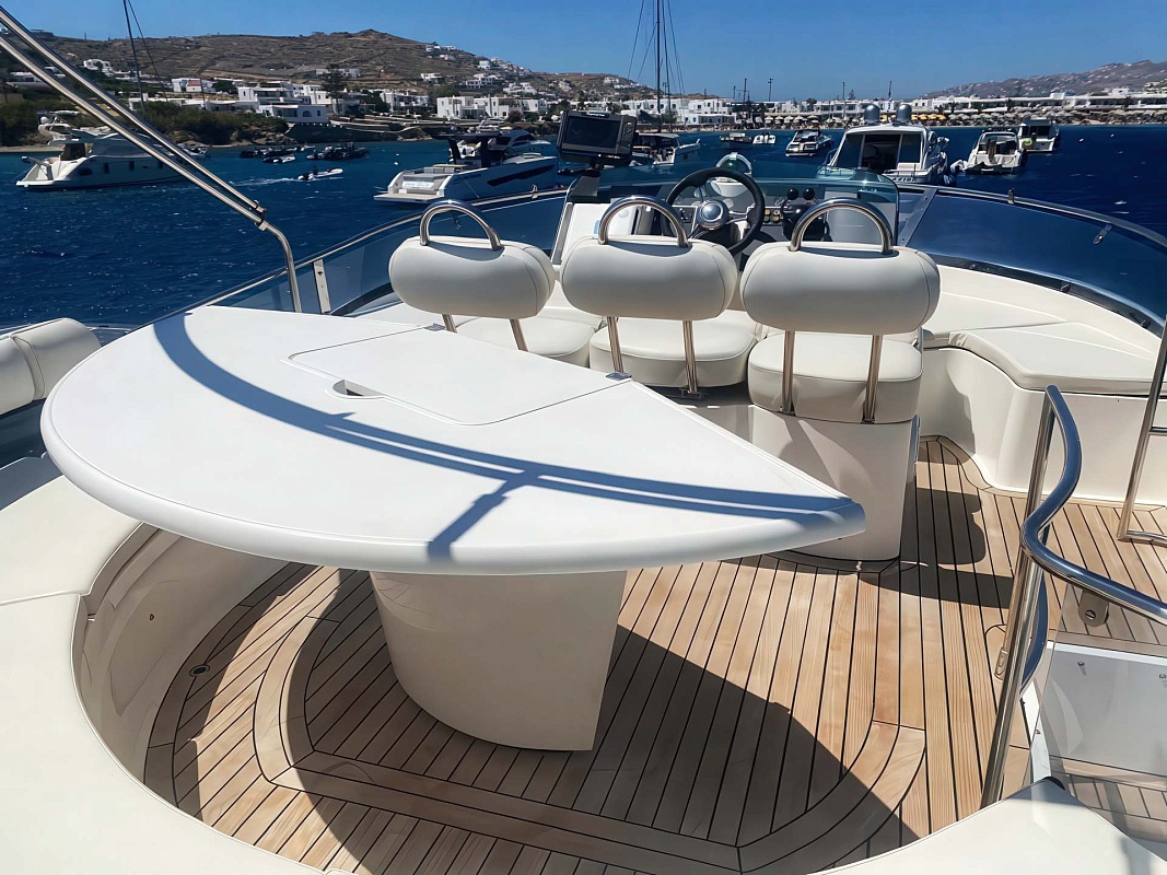 Аренда яхты Fairline Squadron 52 на Миконосе, Греция